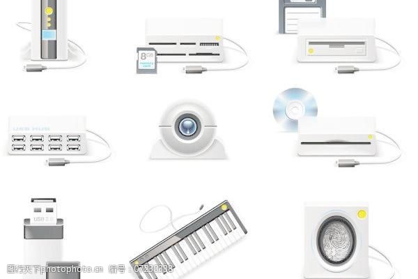 電子產品矢量素材 數字時代的創意基石