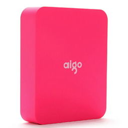 aigo愛國者TN104智能移動電源 白色優雅，10000mAh超長續航